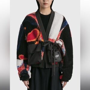 Ambush Multicolor Fleece Jacket NWOT medium